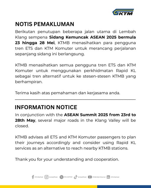 Notis ktmb