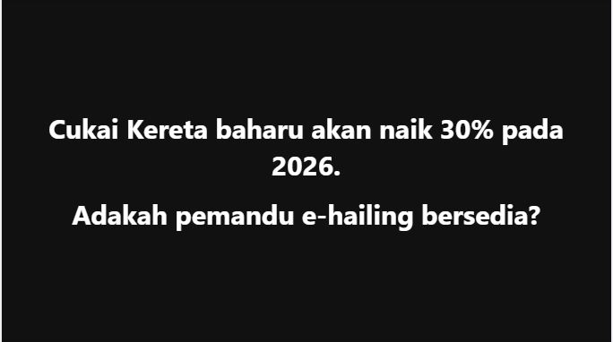 Cukai kereta