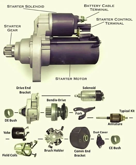Starter motor