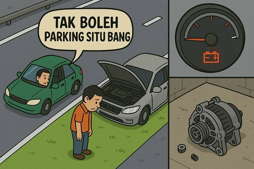 Starter rosak